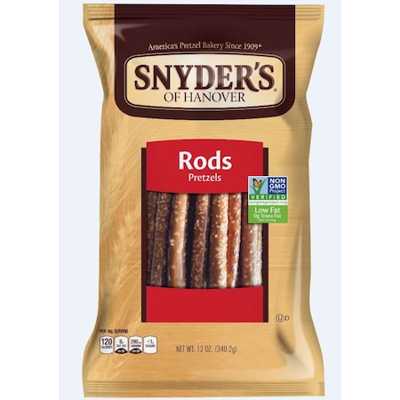 Snyders Of Hanover Snyder's Of Hanover Pretzel Rods 12 oz. Bag, PK12 103406